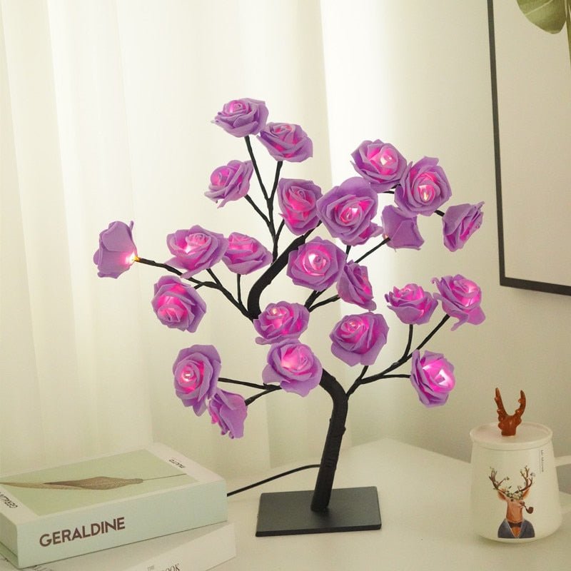 LED Rose Flower Lamp