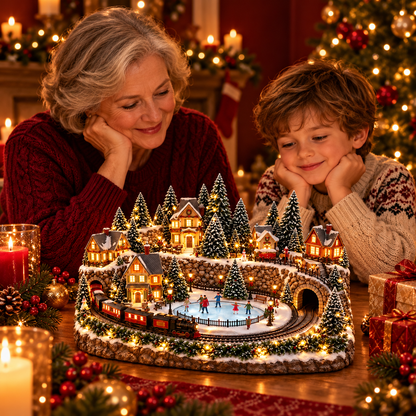 Lighted & Animated Christmas Village Collection- Same as the video