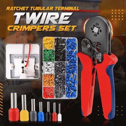 Multifunctional Cold Pressing Electrician Crimping Pliers Set