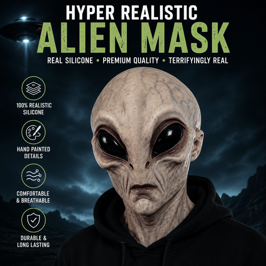 Lifelike Alien Silicone Mask