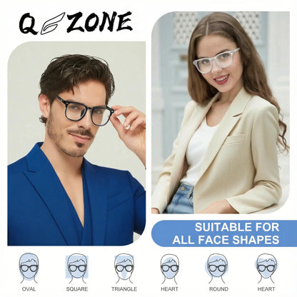 2026 1/2 Pack Blue Light Eyeglasses for Men & Women
