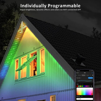 Smart Rainbow LED Permanent Outdoor Light Smartlight | Early