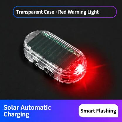 Solar Powered Fake Car Alarm Light