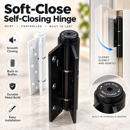 Soft-Close Self-Closing Door Hinge Smooth, Controlled & Quieter Closing