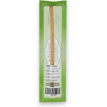 Huge Savings Thin Zenia Sewak Miswak Natural Toothbrush Sticks, All Natural Oral Cleaning Care Sticks
