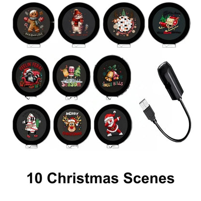 HD Christmas Scene Projector Pick Your Perfect Festive Display (6 or 10 Scenes)