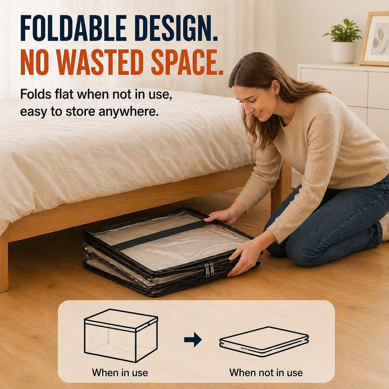 Heavy-Duty Flip-Top Storage Boxes