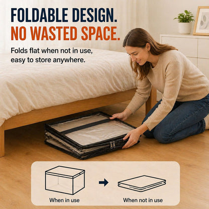 Heavy-Duty Flip-Top Storage Boxes