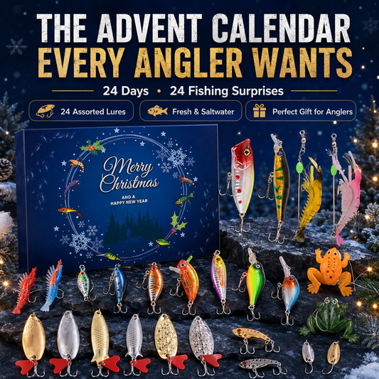 Fishing Advent Calendar-24 Fishing Lures