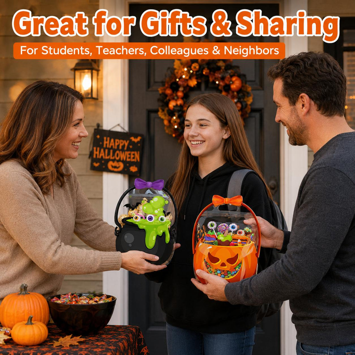 Halloween Bags Plastic Halloween Goodie Bags