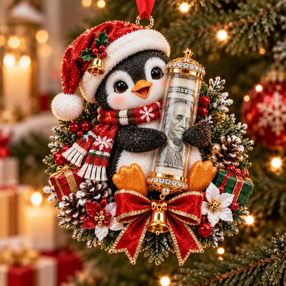 Christmas Cash Gift Ornament - A Fun Way to Give Money This Christmas