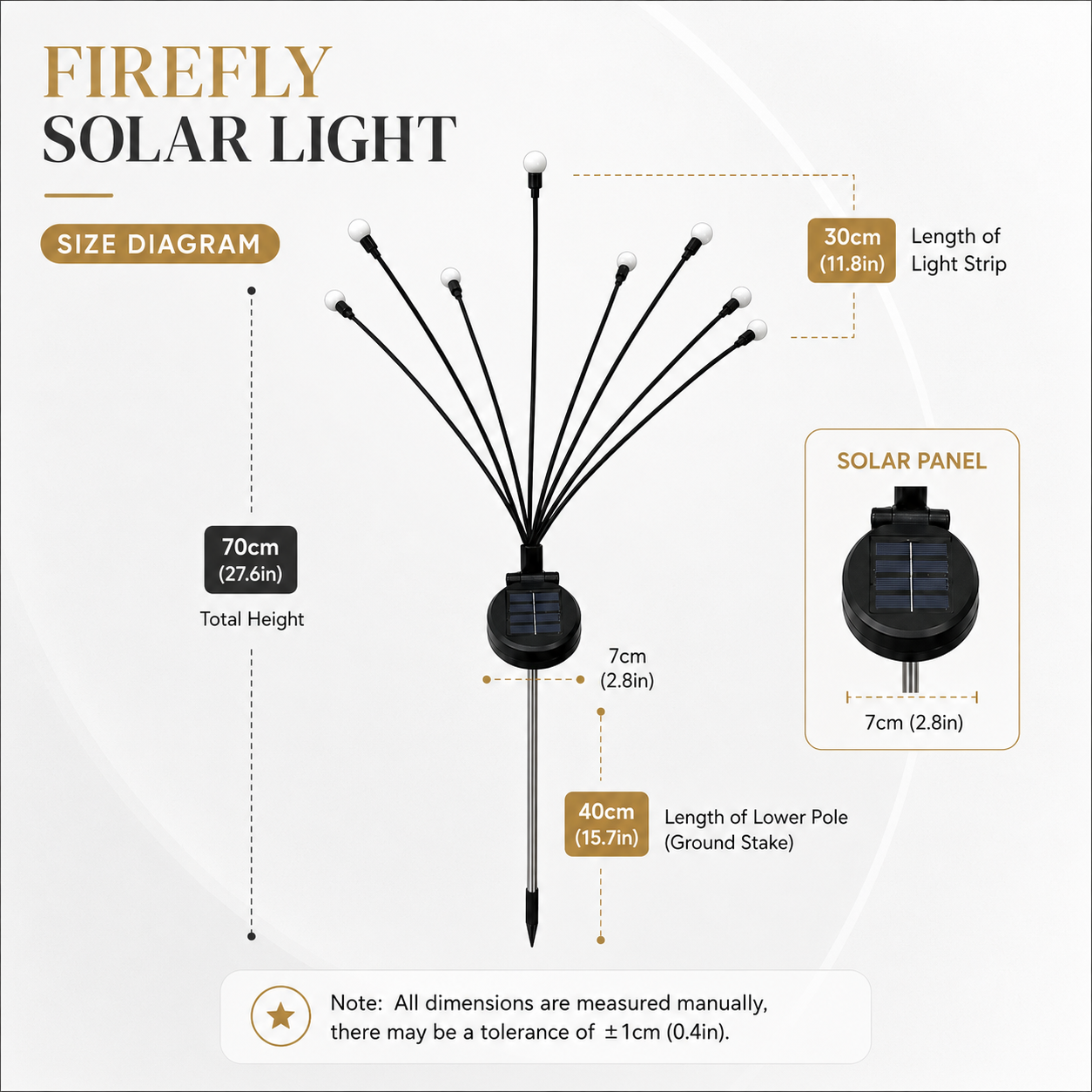 Solar Firefly Stake Lights