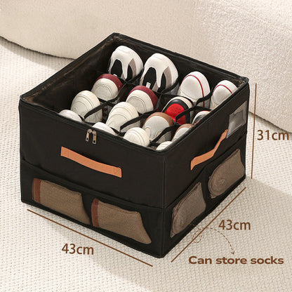 Clear-Lid Shoe Storage Box