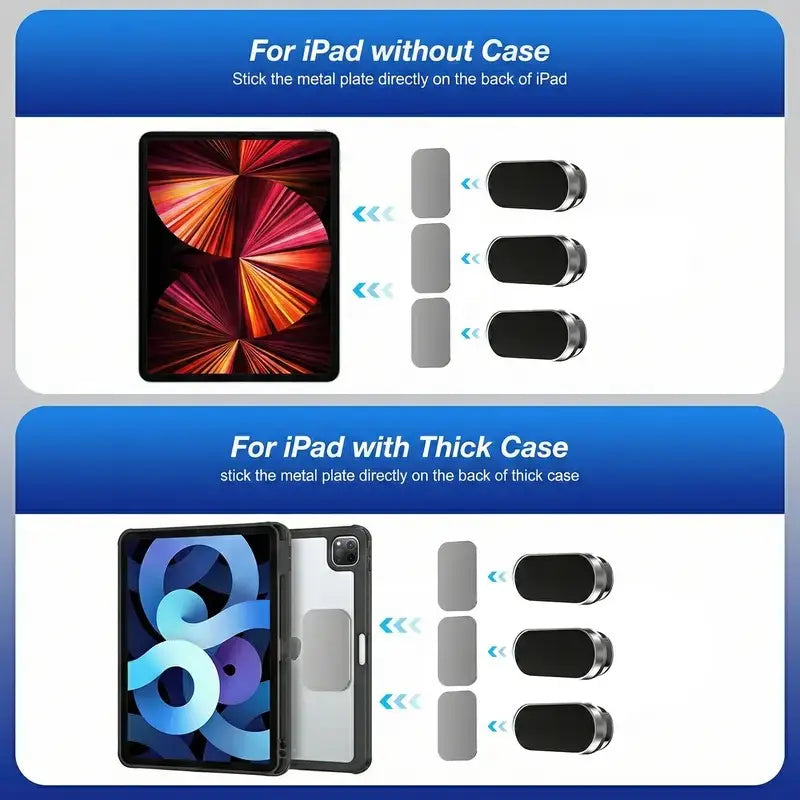 Universal Magnetic Car Phone & Tablet Mount, 360 Rotation Suction Cup Navigation Holder