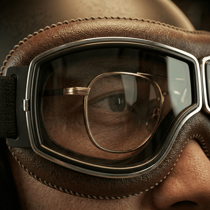 OTG Vintage Motorcycle Goggles (Fits Over Glasses)