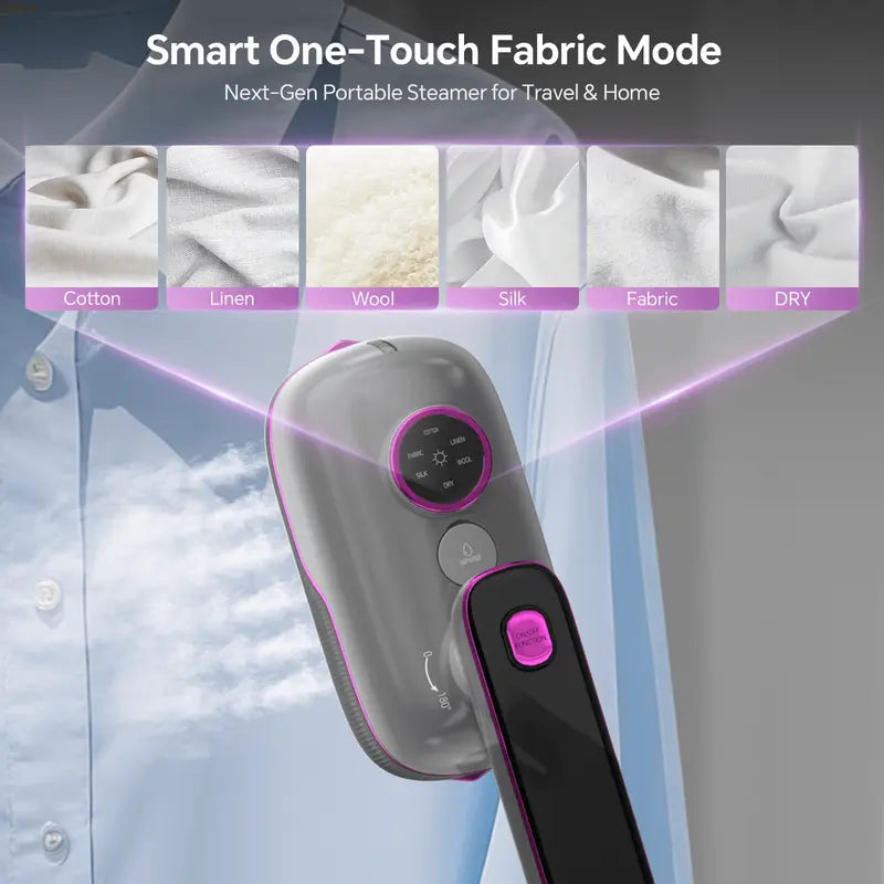 Rotating garment steamer iron, product image 9