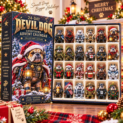 Devil Dog 24-Day Christmas Countdown Advent Calendar