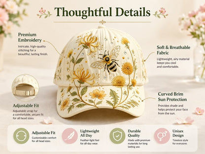 Garden Morning Cap