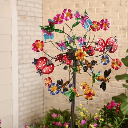 Decorative Flower Wind Spinners