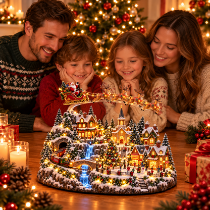 Lighted & Animated Christmas Village Collection- Same as the video