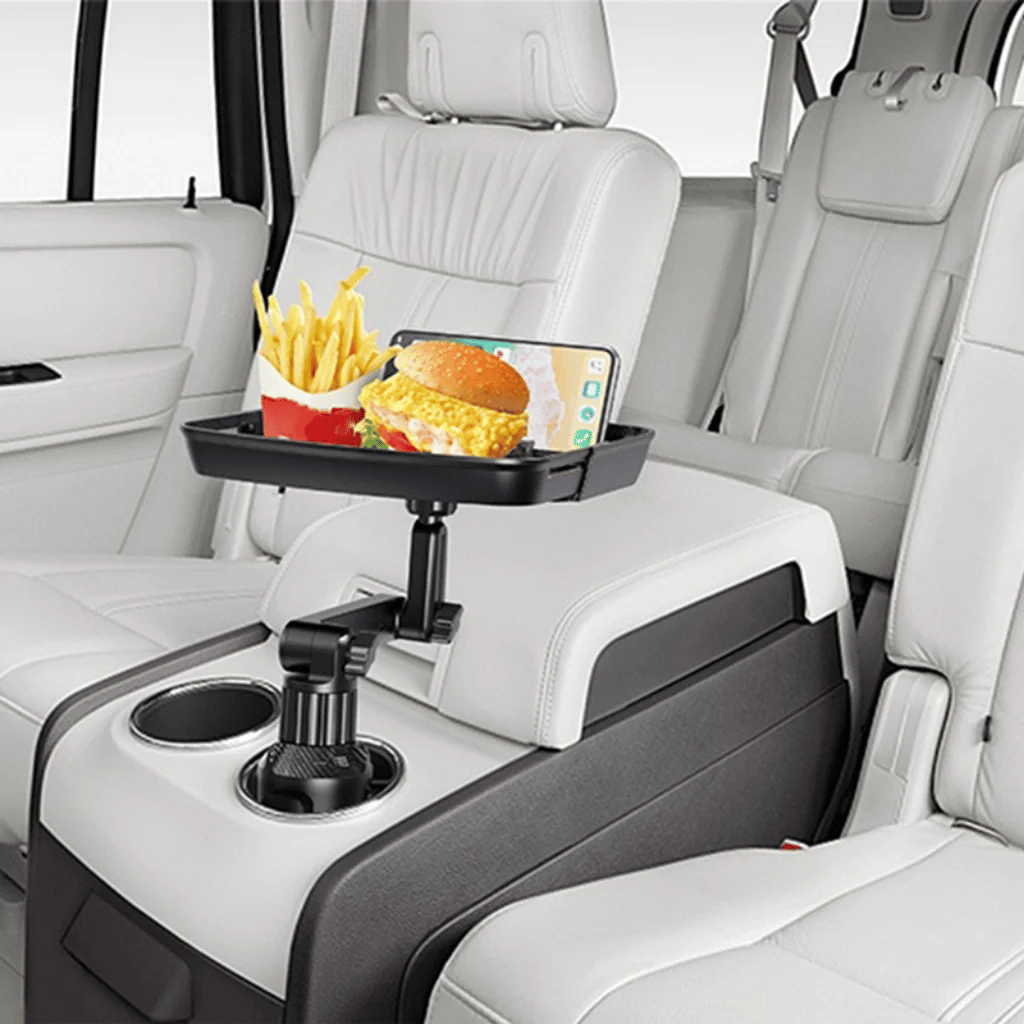 360 Rotating Car Food Tray & Phone Holder