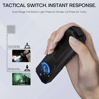 Turn Night Into Day: The Pocket-Sized High-Lumen Flashlight Built Like an Armor