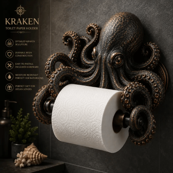 Ocean Guardians Toilet Paper Holder Series