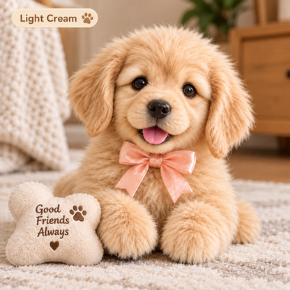 Realistic Robotic Golden Retriever Puppy The Cutest Christmas Surprise