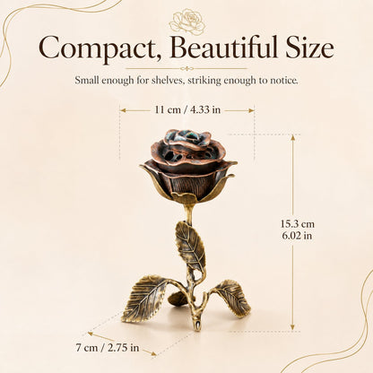 Vintage Rose Incense Burner