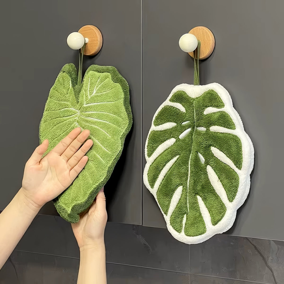 Botanical Microfiber Hand Towels