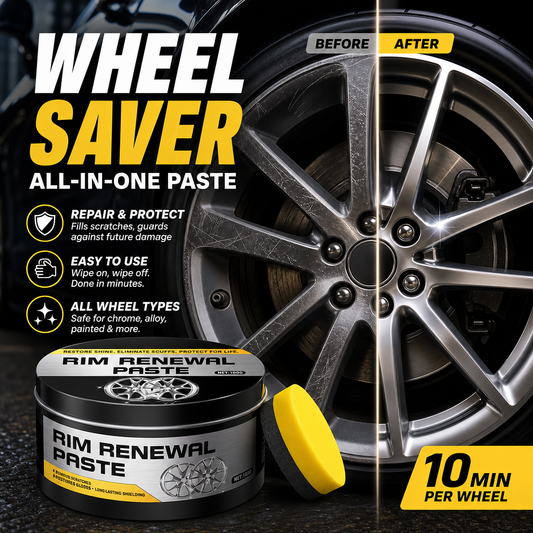 All-in-One Wheel Repair Paste Restore Your Wheels Like