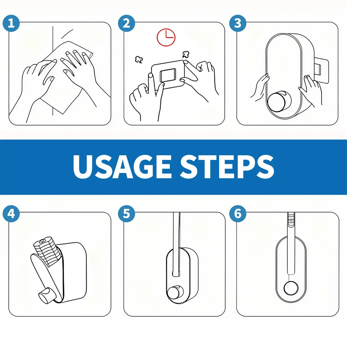 Disposable Toilet Scrubber Kit