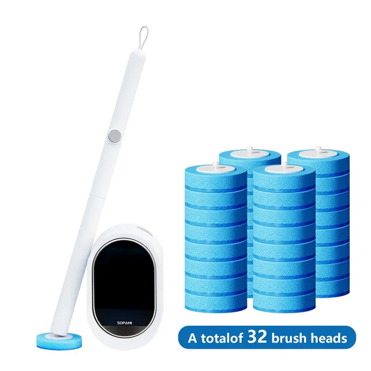 Disposable Toilet Scrubber Kit