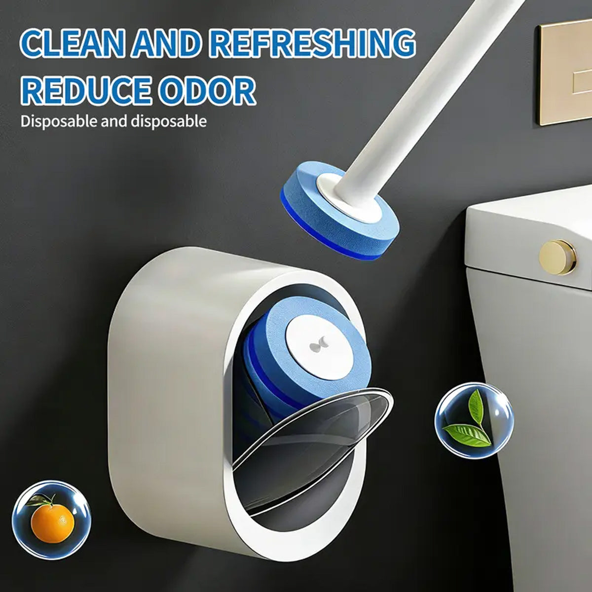 Disposable Toilet Scrubber Kit