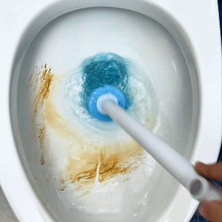 16 Refill Heads Disposable Toilet Scrubber