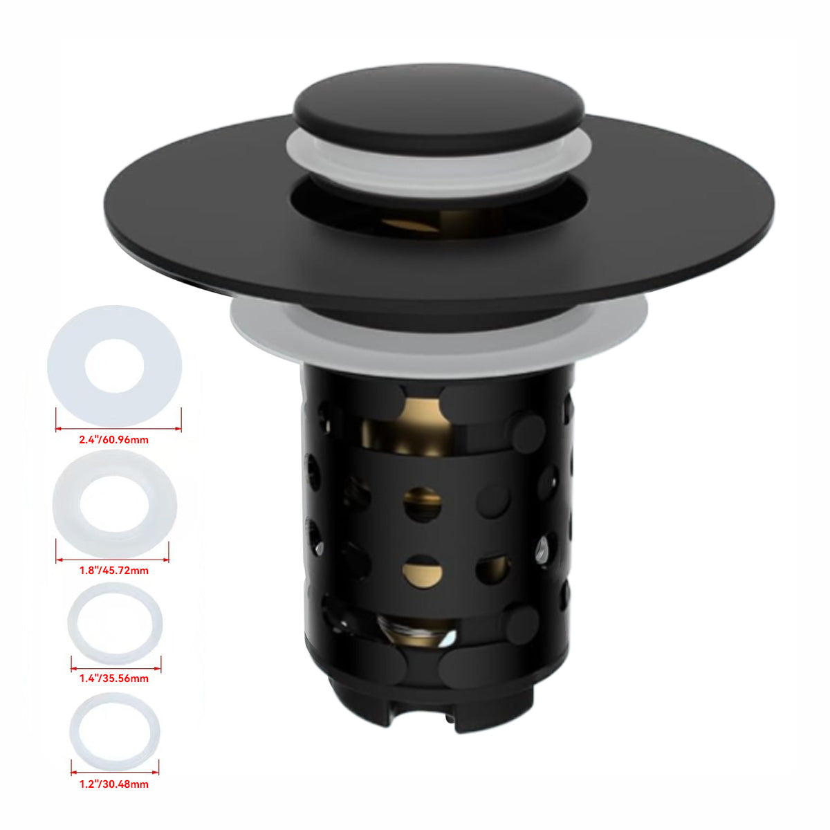 3-in-1 Bathroom Sink Stopper