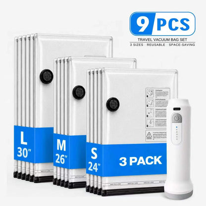 Travel Vacuum Storage Set
