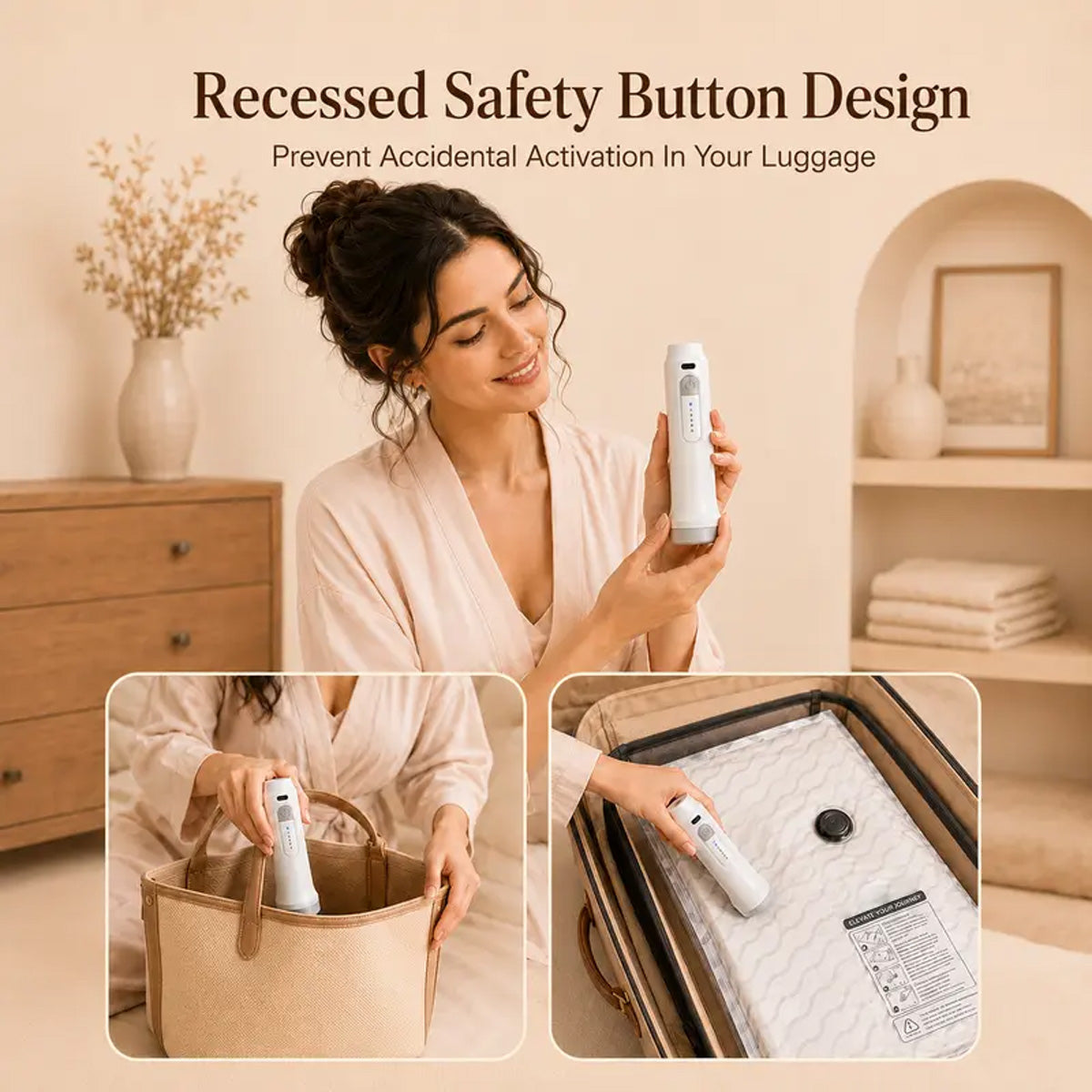Travel Vacuum Storage Set