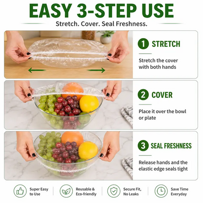 Elastic Stretch Food Covers
