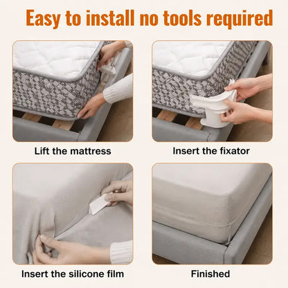 Invisible Bed Sheet Holders