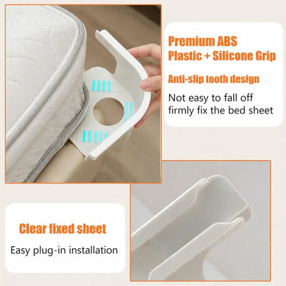 Invisible Bed Sheet Holders