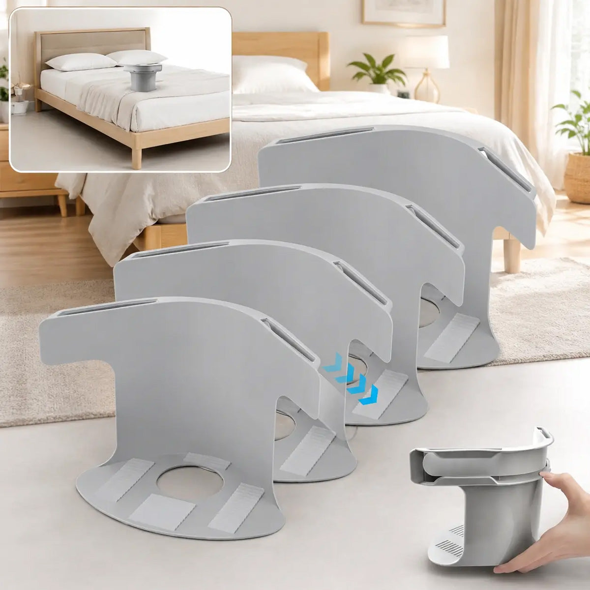 Invisible Bed Sheet Holders