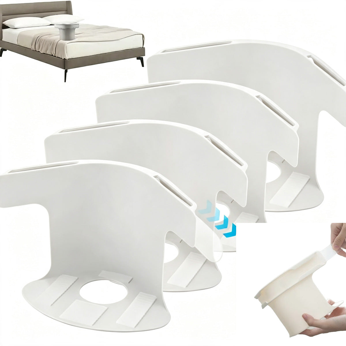 Invisible Bed Sheet Holders