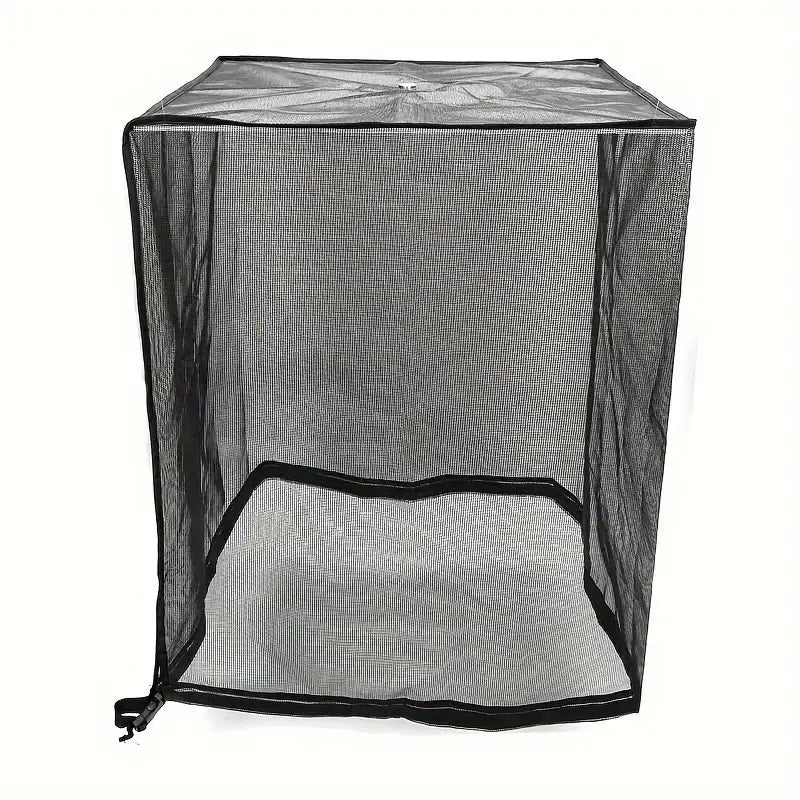 Outdoor AC Unit Cover | Mesh Dust Cover, Black