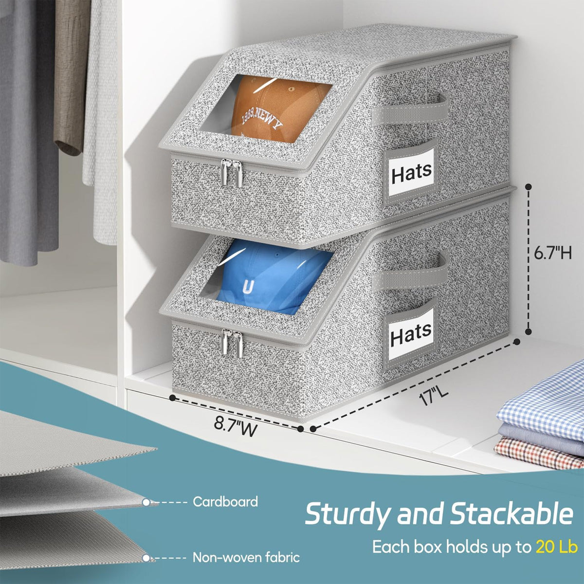 Baseball Cap Storage Organizer
