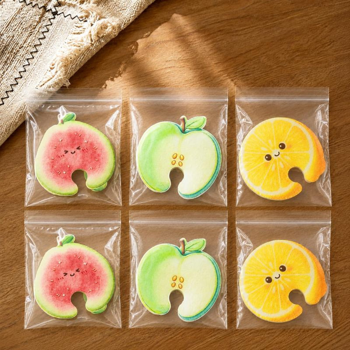Faucet-Hanging Fruit Kitchen Sponges