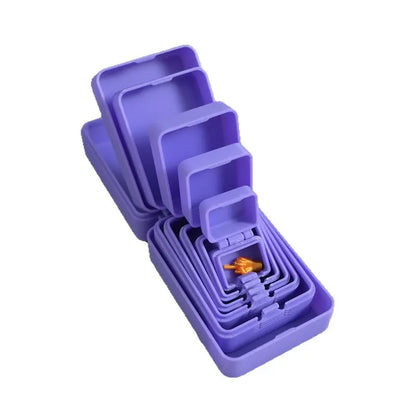 Plastic Multi-Layer Nesting Surprise Gift Box - 3D Print Novelty Prank Container for Adults, Funny Unboxing Experience for Halloween, Birthday Gifting