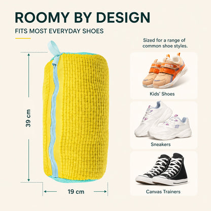 Padded Shoe Washing Bag