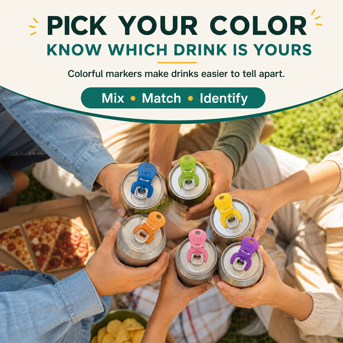 Colorful Can Opener Covers