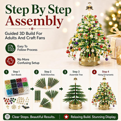 Beaded Christmas Tree Kit